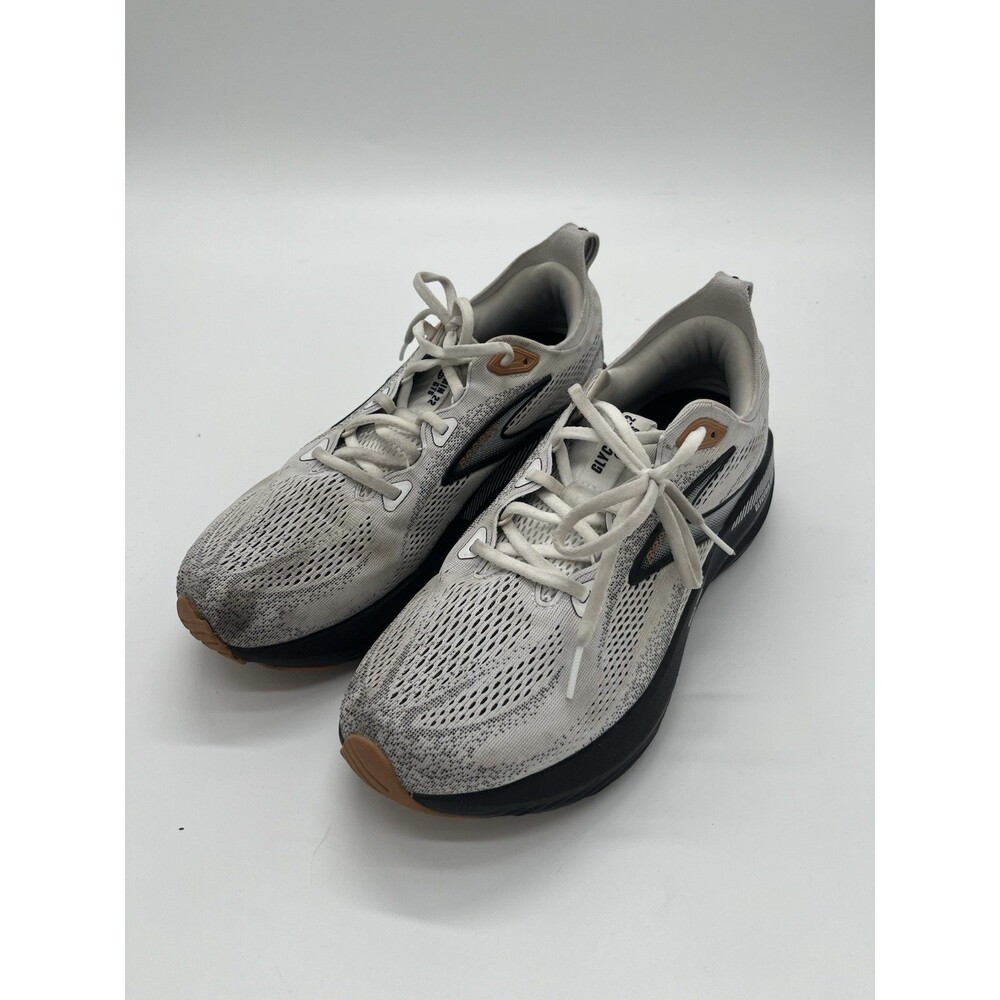 Brooks Glycerin GTS 22 Men's Running Sneaker Sz 9.5 US White Gray